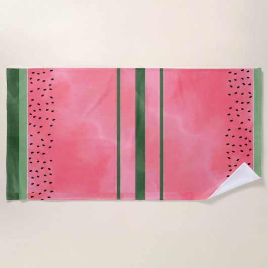 Watermeloen zomer strandlaken (Voorkant)