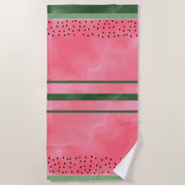 Watermeloen zomer strandlaken