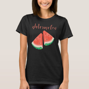 Watermeloen zomer twee stuk meloen watermeloen t-shirt