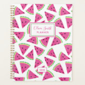 Watermeloen zomerfruitpatroon planner (Voorkant)