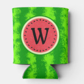 Watermeloen zomervruchten met windmolen blikjeskoeler (Achterkant)