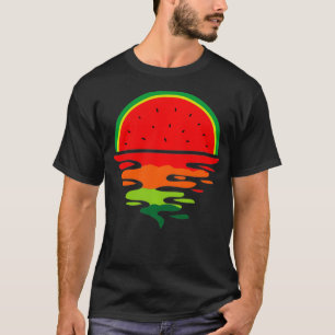 Watermeloen Zonnezondag Watermeloen Su T-shirt