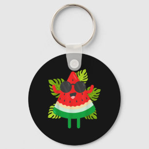 Watermeloen Zonnig Lekker Zomer Fruit Sleutelhanger