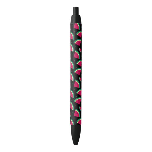 Watermeloen Zwarte Inkt Pen (Voorkant Verticaal)
