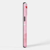 Watermeloenbloei – Leuke Zomer Bloemmotief" iPhone Hoesje (Rechterkant)