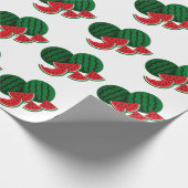 Watermeloendag  cadeaupapier (Hoek)