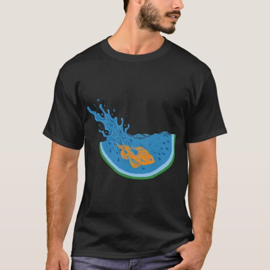 Watermeloenduik T-shirt (Voorkant)