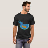 Watermeloenduik T-shirt (Voorkant volledig)