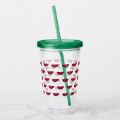 Watermeloenen Acryl Drinkbeker (Links)
