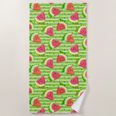 Watermeloenen badhanddoek (Voorkant)