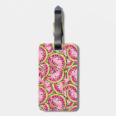 Watermeloenen Bagagelabel (Achterkant verticaal)