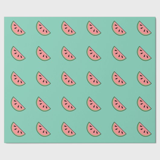 Watermeloenen Cadeaupapier (Zoom)