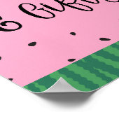 Watermeloenen en cadeaubonen poster (Hoek)