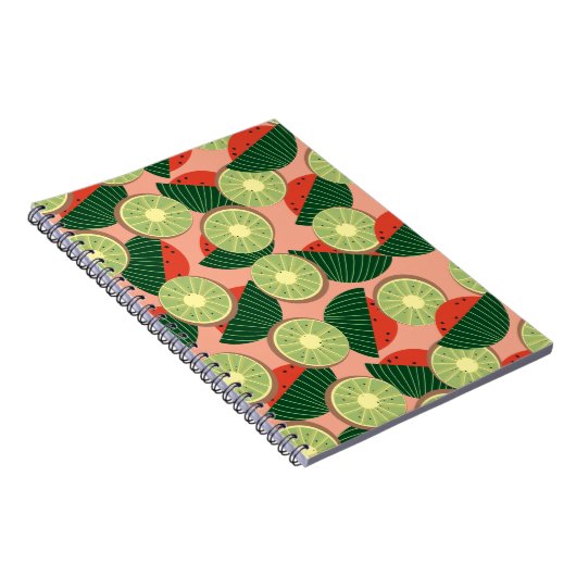 Watermeloenen en kiwi's notitieboek (Rechterzijde)