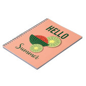 Watermeloenen en kiwi's notitieboek (Linkerzijde)