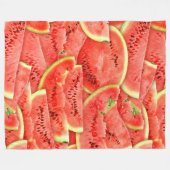watermeloenen fleece deken (Voorkant (Horizontaal))