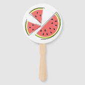 Watermeloenen Handwaaier (Achterkant)