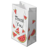Watermeloenen Hartelijk dank Klein Cadeauzakje (Achterkant Gekanteld)