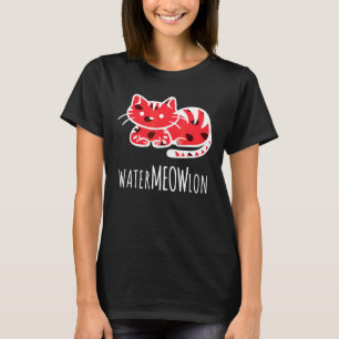 Watermeloenen I Watermeowlon I Kitten Cat Garden N T-shirt