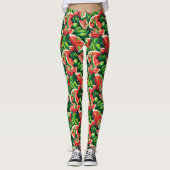 Watermeloenen, limoen, watermeloenbladeren, kleine leggings (Voorkant)
