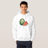 Watermeloenen Mannen Hoodie (Voorkant volledig)