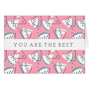 Watermeloenen met kleurrijke Waterverf