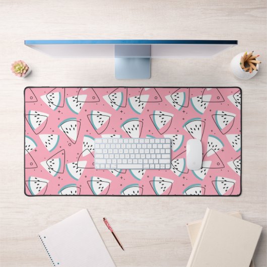 Watermeloenen met kleurrijke Waterverf Bureaumat (Kantoor 1)