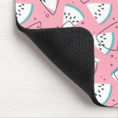 Watermeloenen met kleurrijke Waterverf Muismat (Hoek)