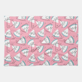 Watermeloenen met kleurrijke Waterverf Theedoek (Horizontaal)