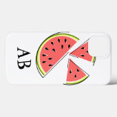 Watermeloenen "Monogram" iPad Mini hoesje (Achterkant (horizontaal))