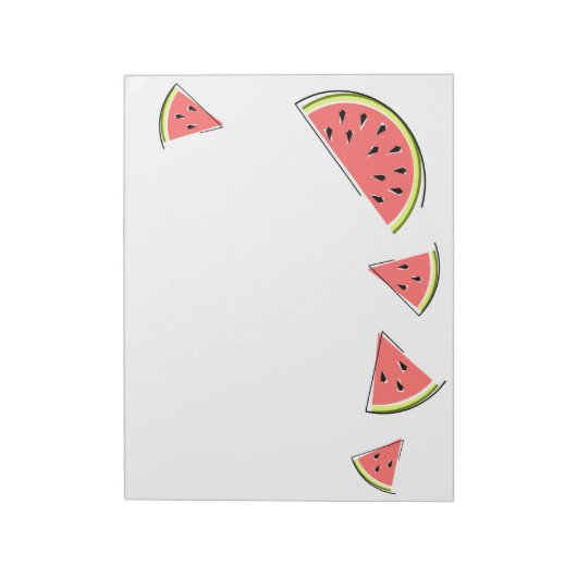 Watermeloenen Notitieblok (Linkerzijde)