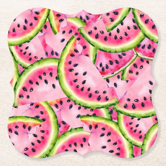 Watermeloenen Onderzetters (Voorkant)