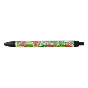 Watermeloenen Patroon Inktpen Zwarte Inkt Pen