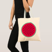 Watermeloenen pop tote bag (Voorkant (product))