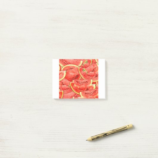 watermeloenen post-it® notes (Op bureau)