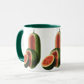  watermeloenen, ronde, organische voedselvruchten mok (Voorkant links)