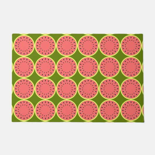 Watermeloenen Roze Multi Deurmat (Voorkant)