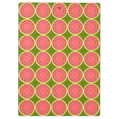 Watermeloenen Roze Multi Klembord (Achterkant)