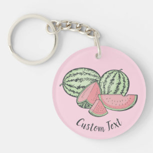 Watermeloenen Sleutelhanger