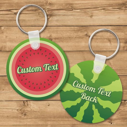 Watermeloenen Sleutelhanger