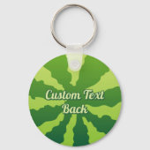 Watermeloenen Sleutelhanger (Achterkant)