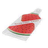 Watermeloenen snijraad - Jouw tekst toevoegen / Na Snijplank (Hoek)