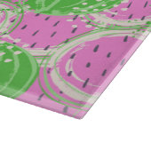 Watermeloenen snijraad snijplank (Hoek)