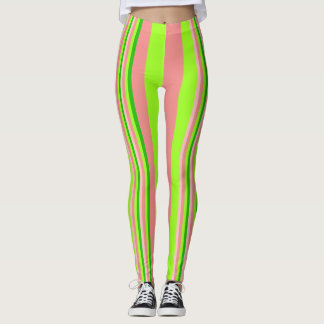 Watermeloenen Stripe Leggings