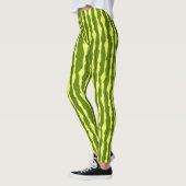 Watermeloenen Stripe leggings (Links)