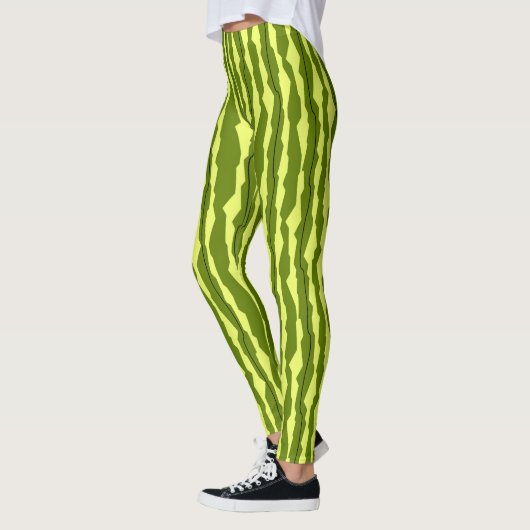 Watermeloenen Stripe leggings (Links)