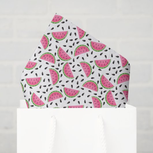 Watermeloenen Tissuepapier (Cadeauzakje)