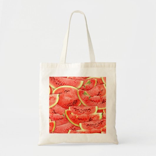 watermeloenen tote bag (Voorkant)