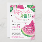 Watermeloenen - uitnodiging voor een feest (Voorkant)