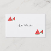 Watermeloenen Visitekaartjes (Achterkant)